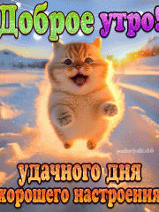 Картинка доброе утро с пожеланием удачного дня