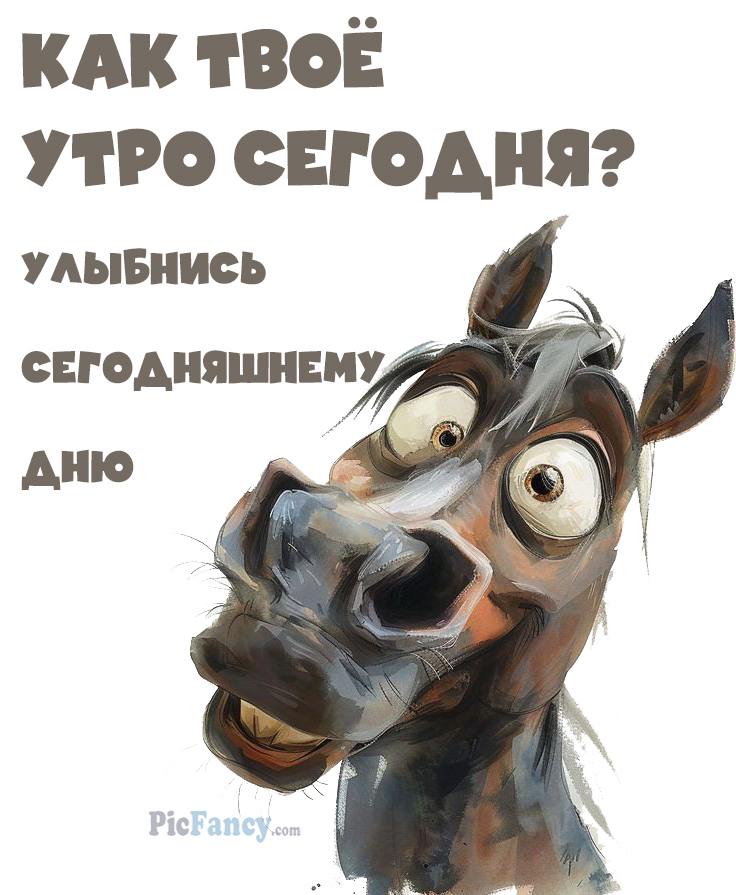 С добрым утром картинка прикольная