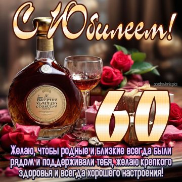 С Юбилеем 60 женщине поздравление с теплыми словами