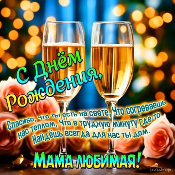 Пожелание С Днем Рождения родная моя