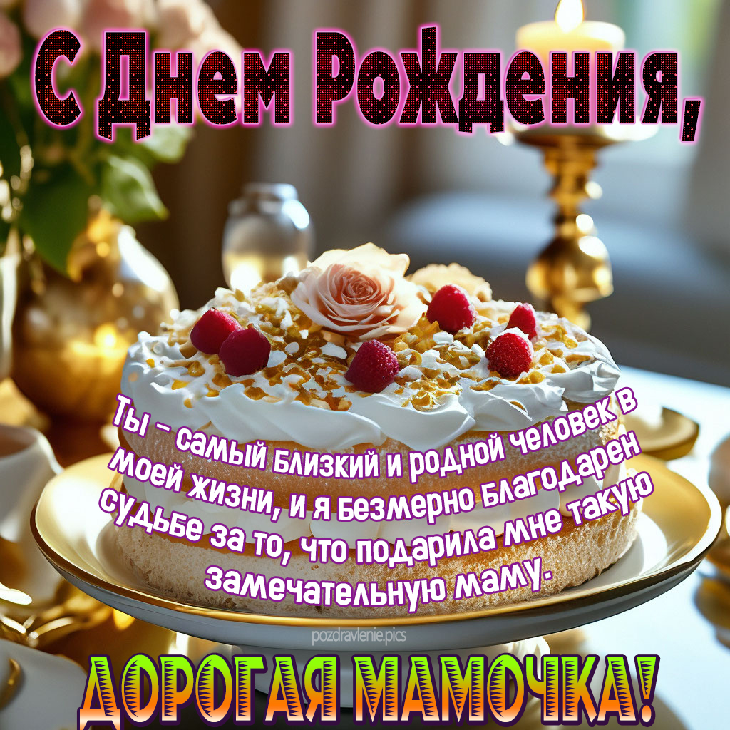 С Днем Рождения родная моя поздравление от взрослой дочки