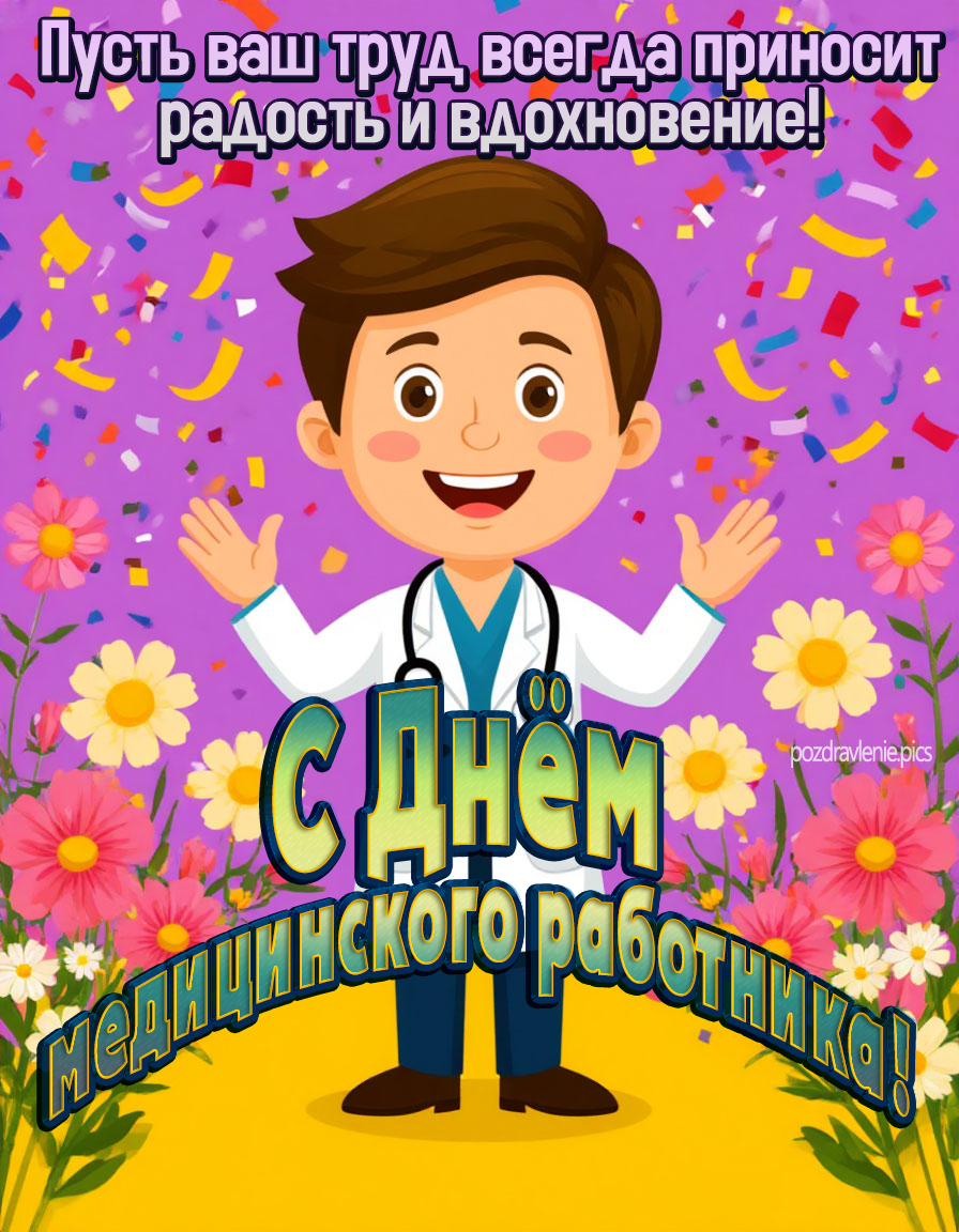 Поздравление "С днем медицинского работника"
