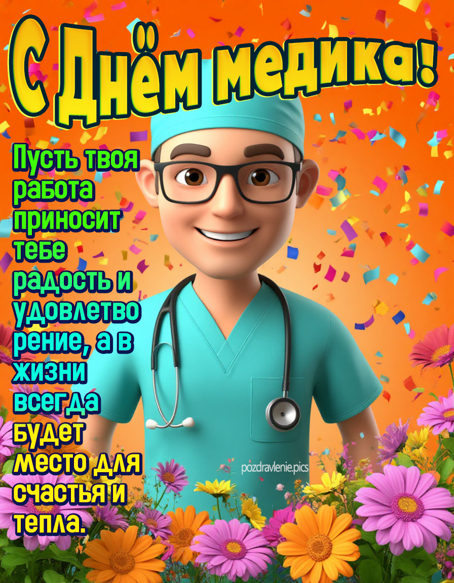 "С Днем Медика" - душевное поздравление