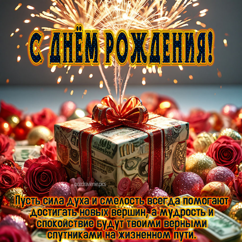 Открытка С Днем Рождения для молодого мужчины своими словами