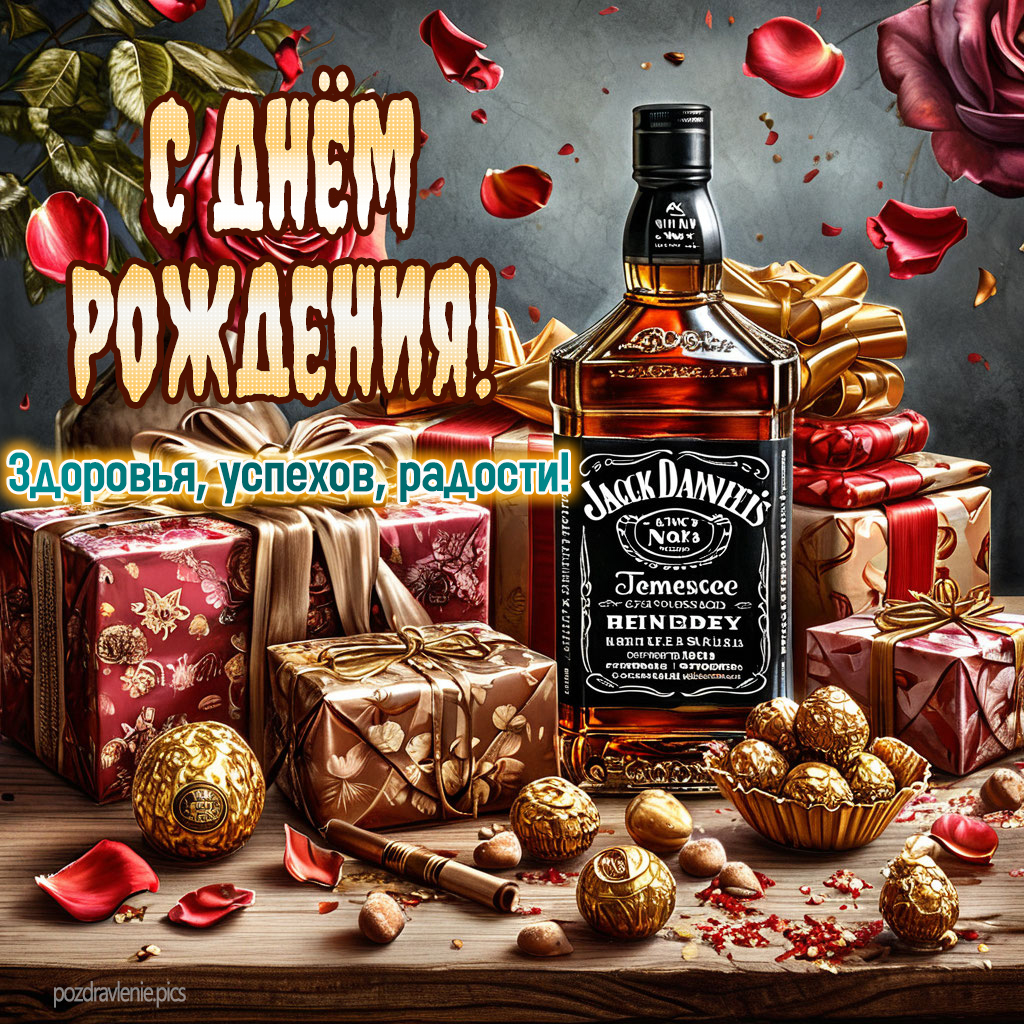 Открытка С Днем Рождения для мужчины от души