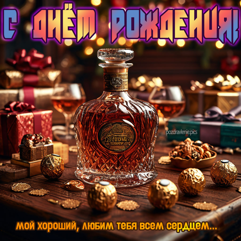 Открытка С Днем Рождения для пожилого мужчины своими словами