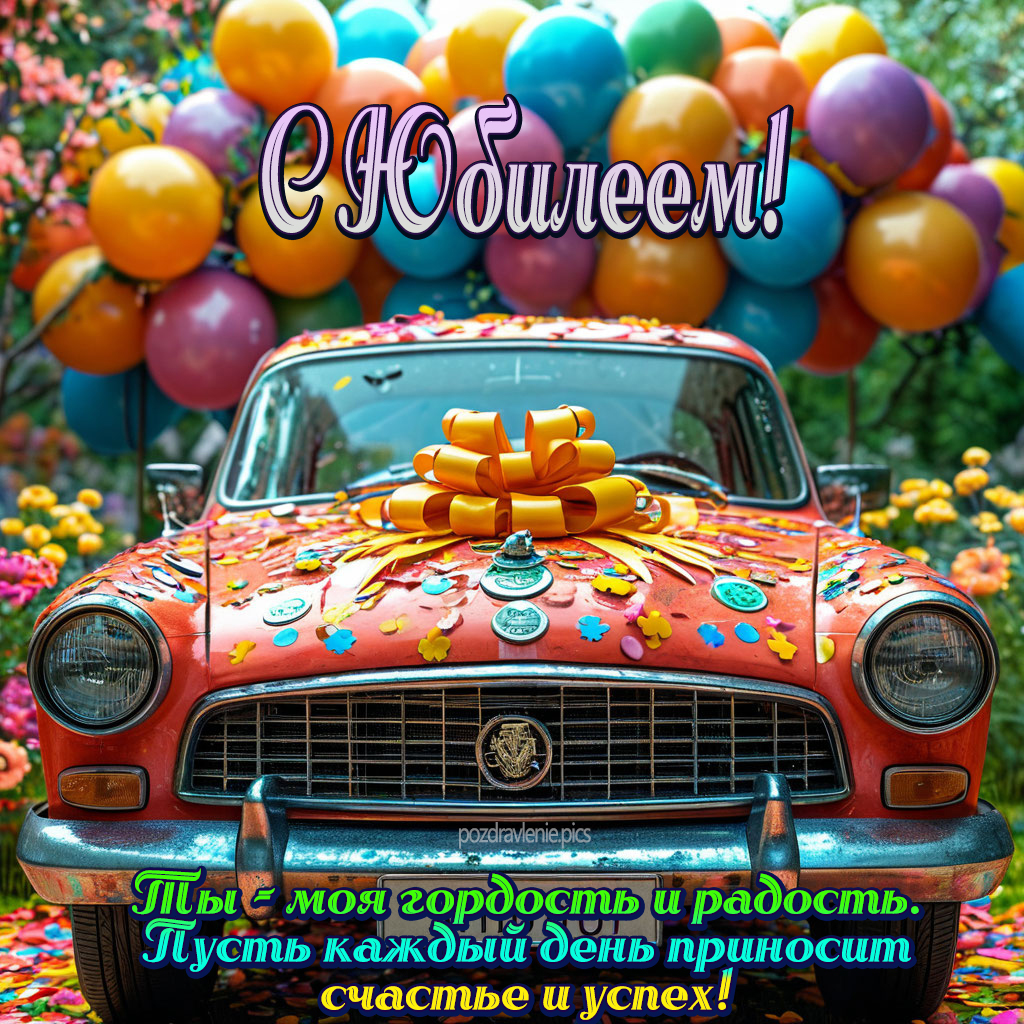 Картинка с юбилеем для мужчины с пожеланиями