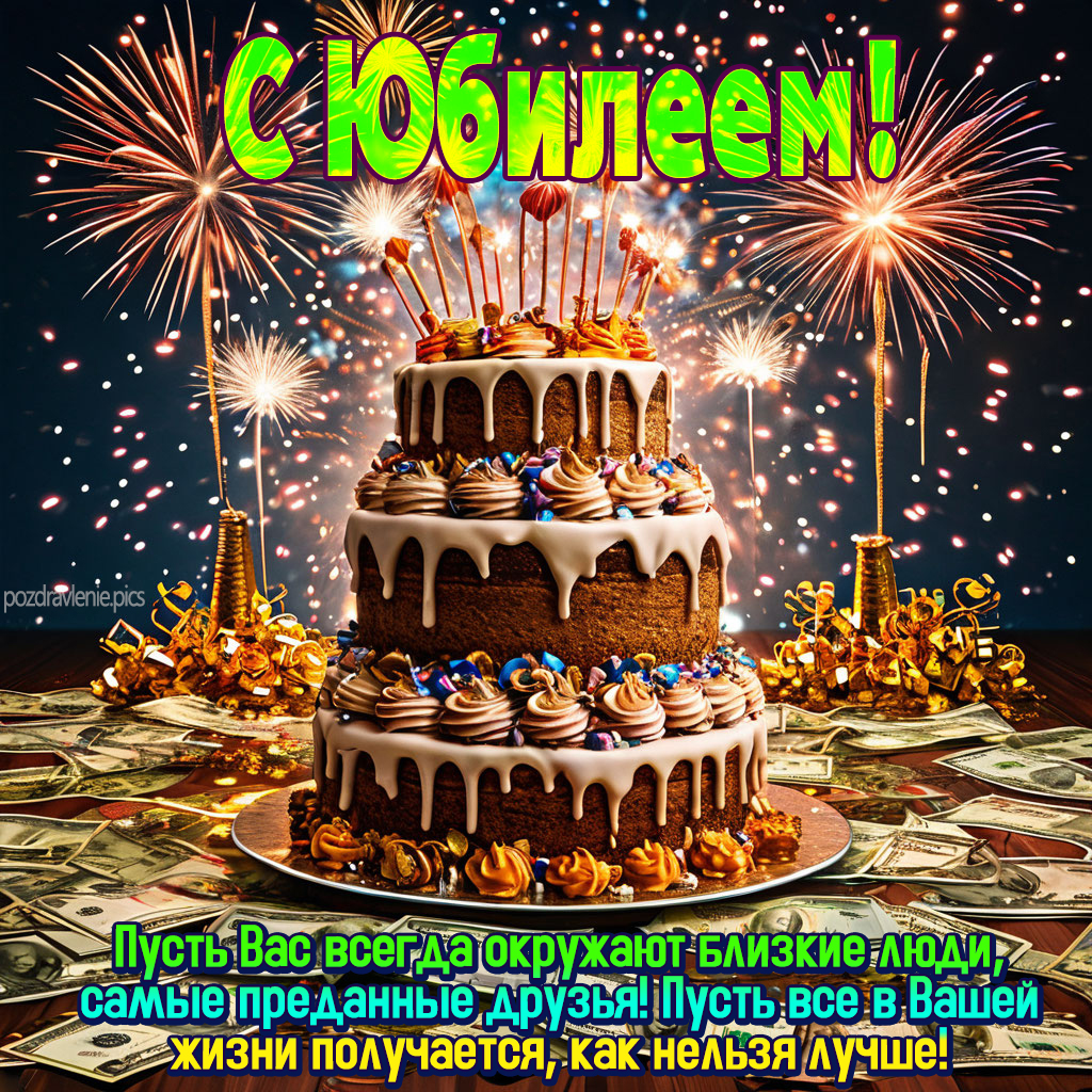 Открытка с юбилеем поздравление для мужчины до слез