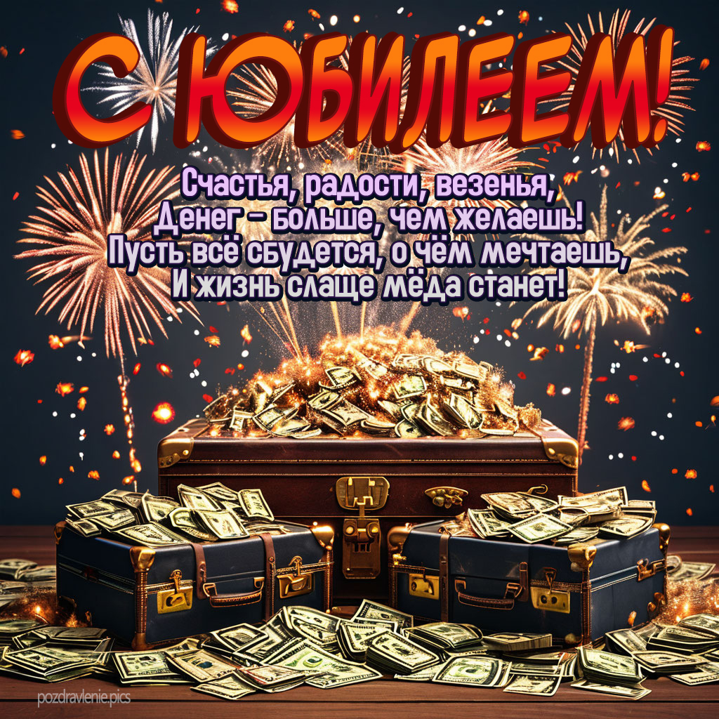 Поздравление с юбилеем для взрослого мужчины с пожеланиями