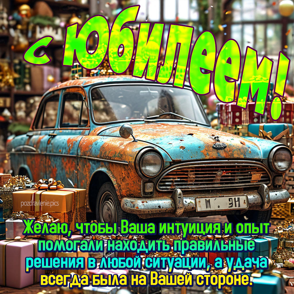 Поздравление с юбилеем для пожилого мужчины с красивыми словами