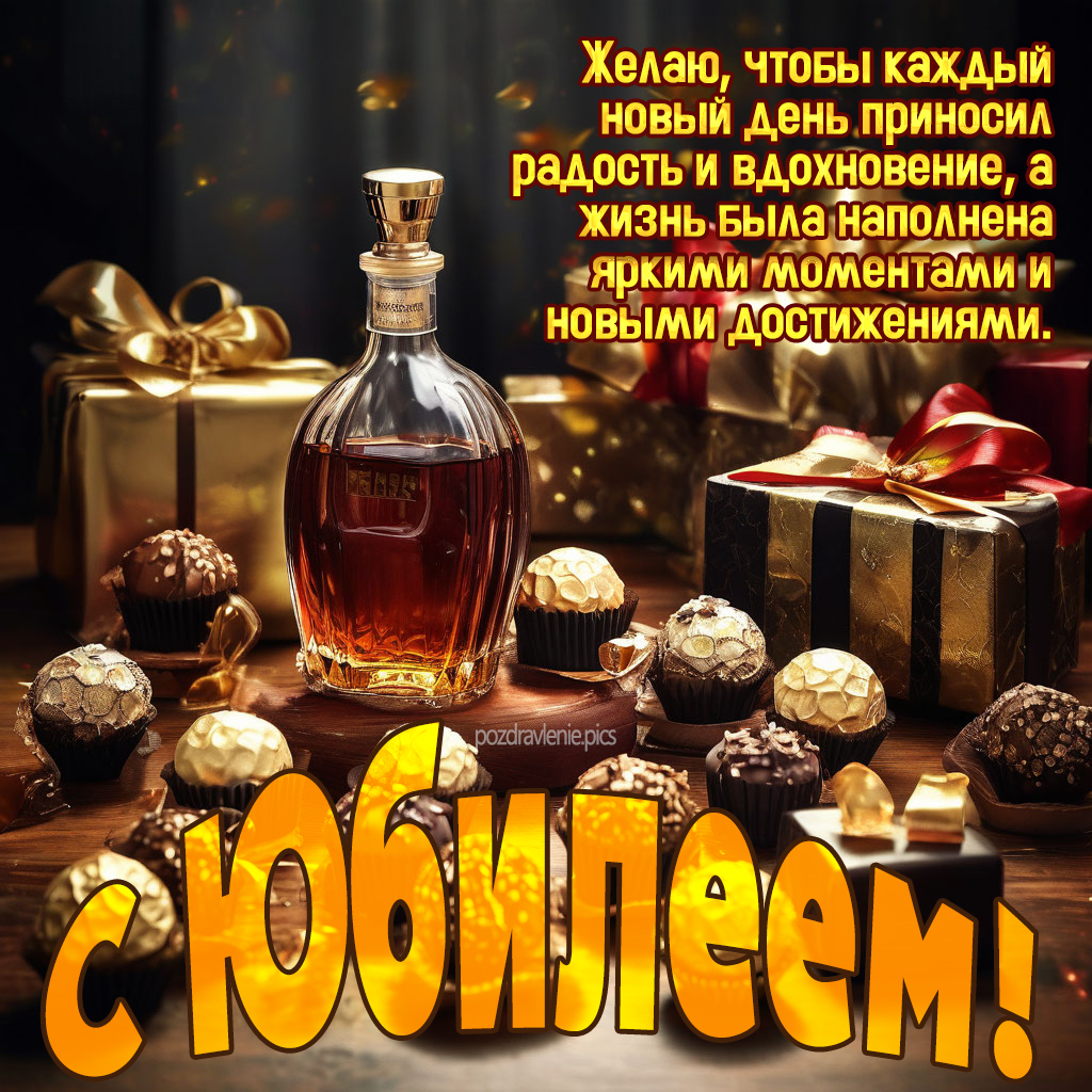 Поздравление с юбилеем взрослому мужчине своими словами